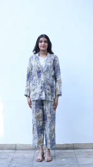Indigo Digital Print Lounge Pants