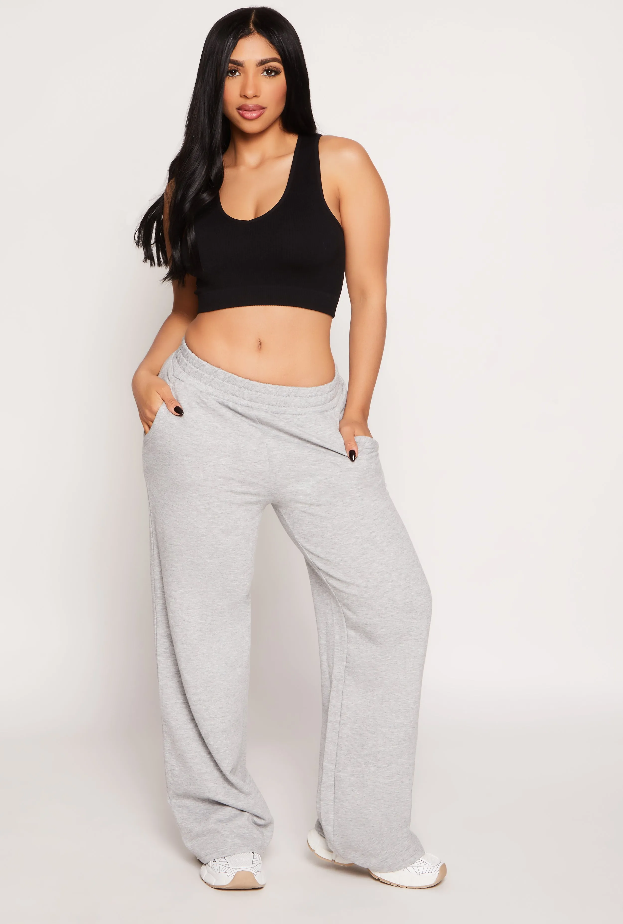 Iris Wide Leg Pull On Sweatpants