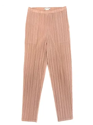 Issey Miyake Pleats Please Rose Plissé Pants
