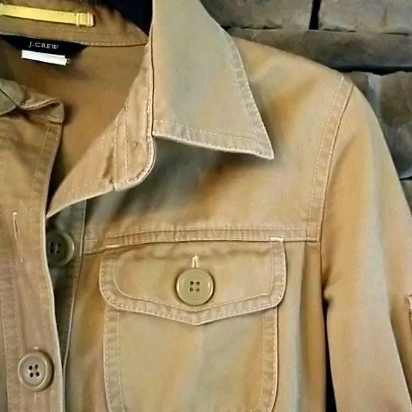 J Crew Utility Cargo Jacket