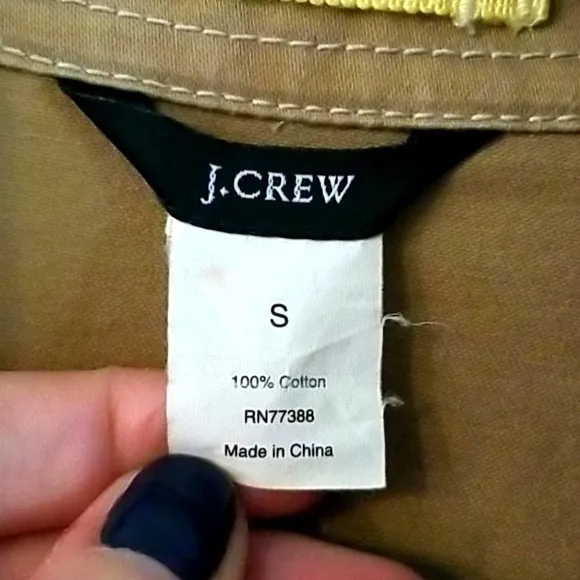 J Crew Utility Cargo Jacket