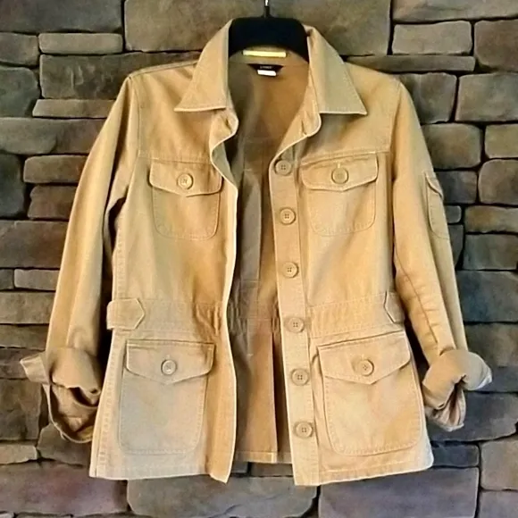 J Crew Utility Cargo Jacket