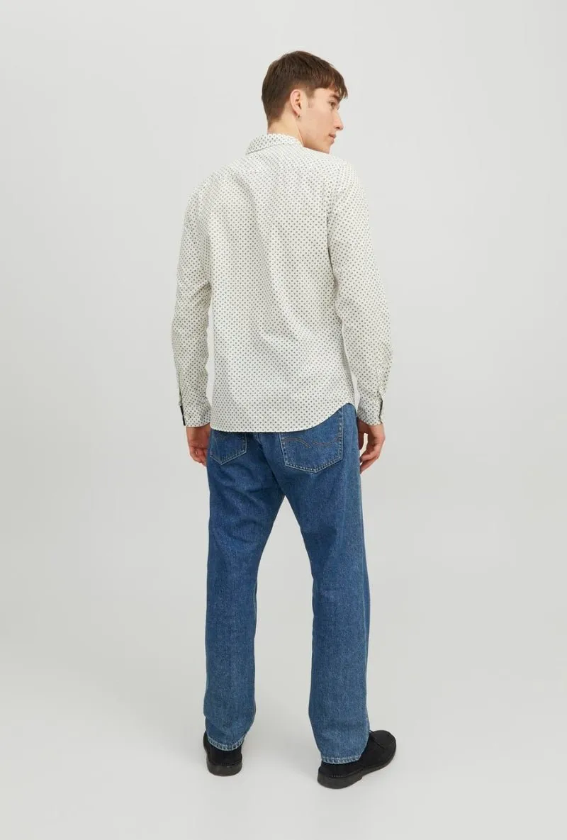 JACK AND JONES JEREMY DETAIL LS SHIRT