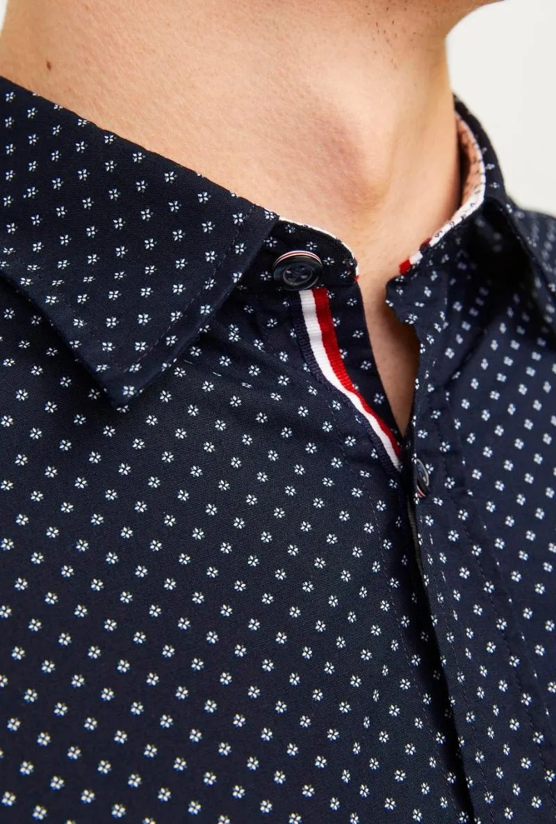 JACK AND JONES JEREMY DETAIL LS SHIRT
