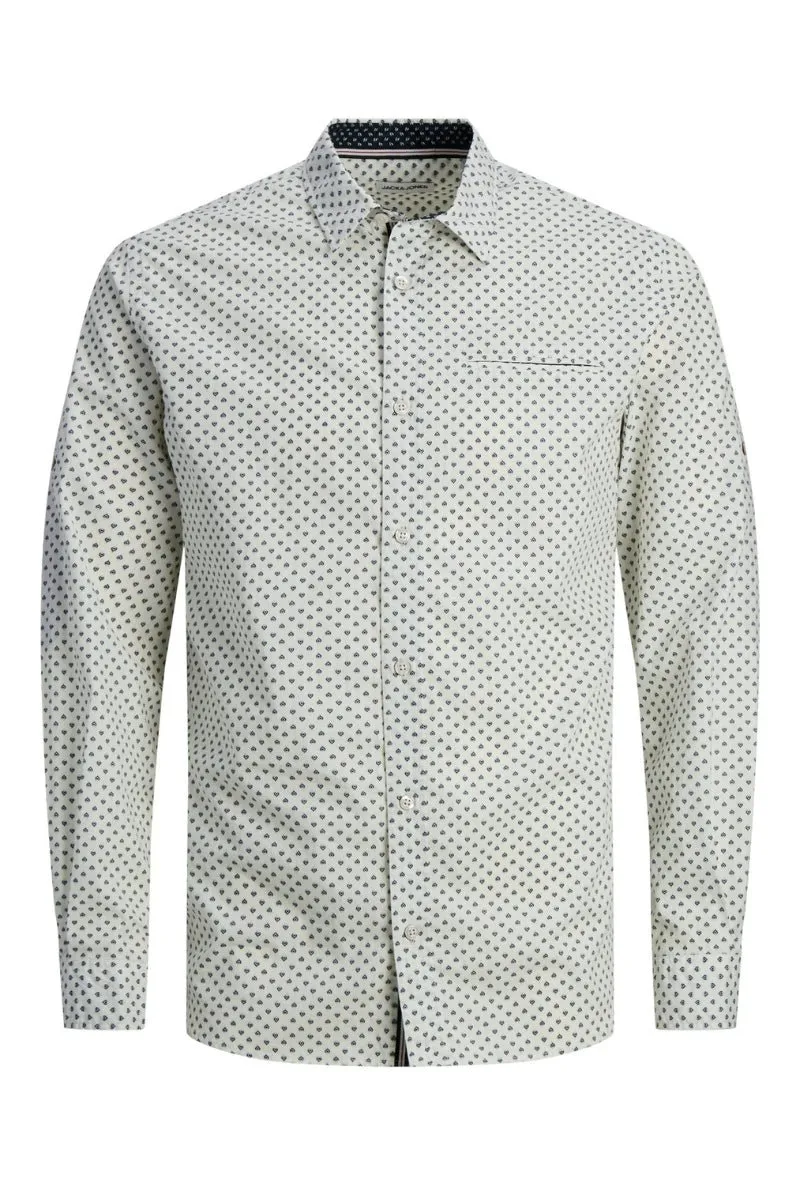 JACK AND JONES JEREMY DETAIL LS SHIRT