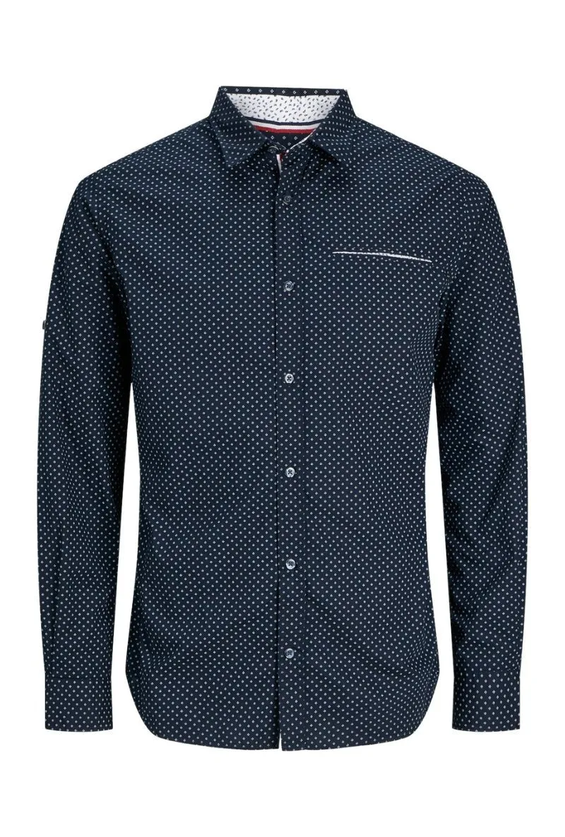 JACK AND JONES JEREMY DETAIL LS SHIRT