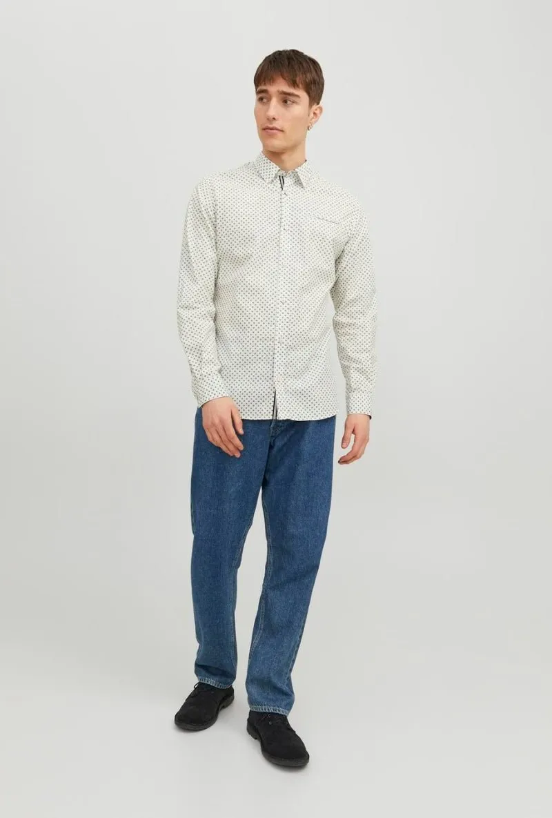 JACK AND JONES JEREMY DETAIL LS SHIRT
