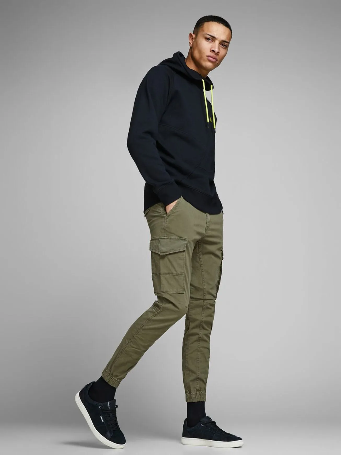 Jack Jones Paul Flake Chino Olive Green