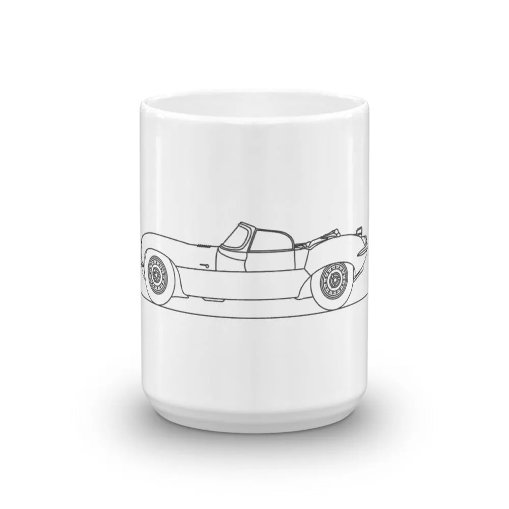 Jaguar XKSS Silhouette Mug