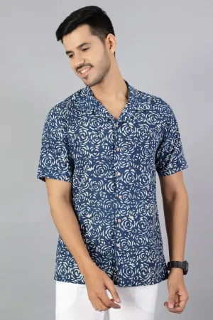 Jaipur 100% Cotton Indigo Shirt