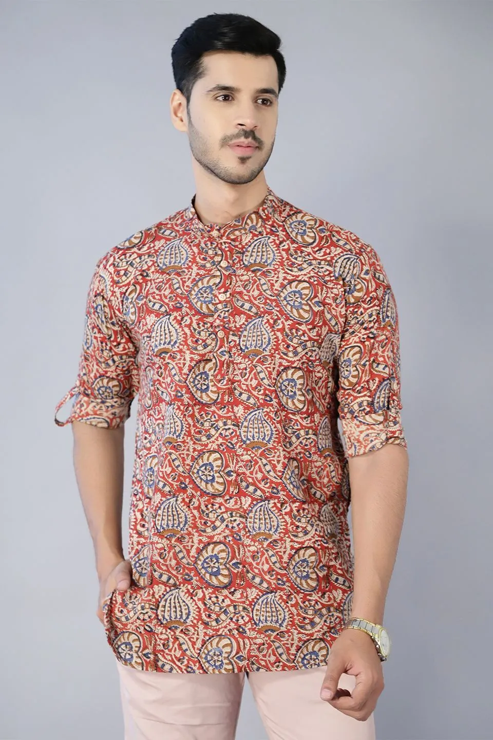 Jaipur 100% cotton multicolor kurta shirt