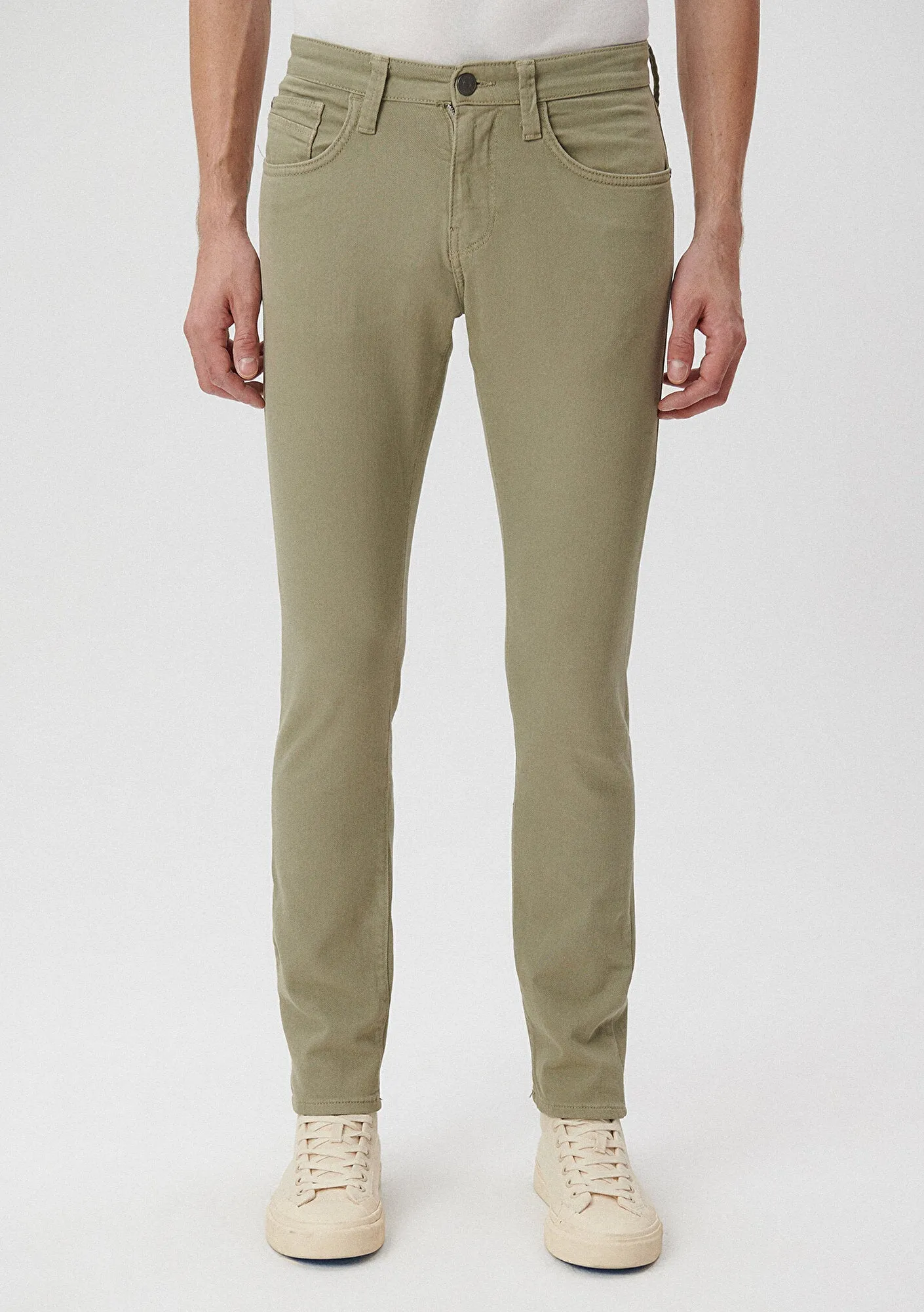 Jake Khaki Comfort Gabardine Pants