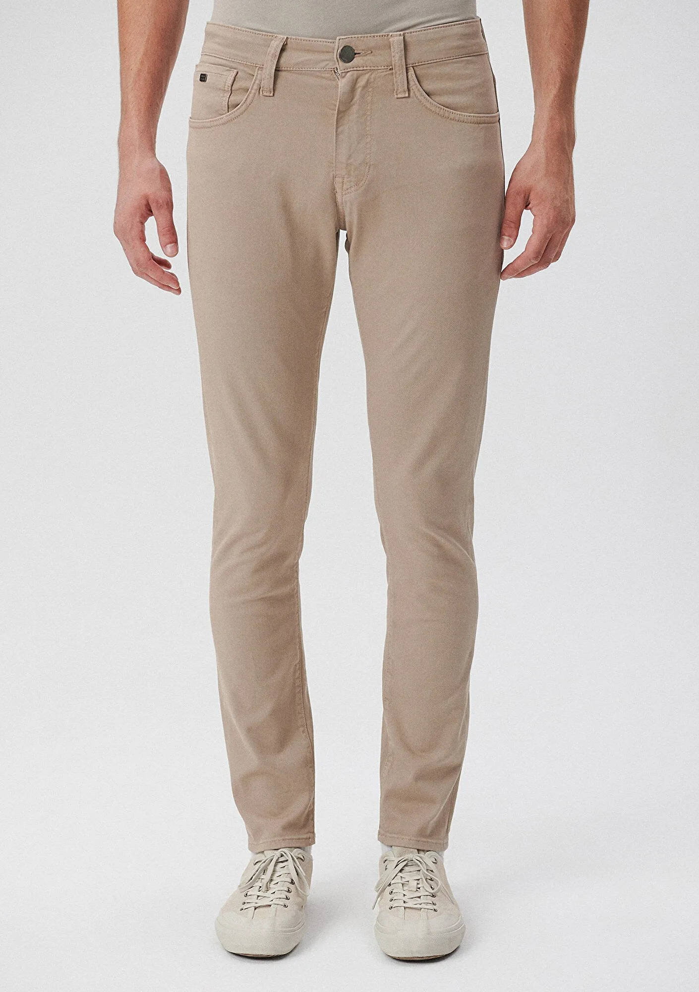 James Vintage Khaki Mavi Black Gabardine Pants