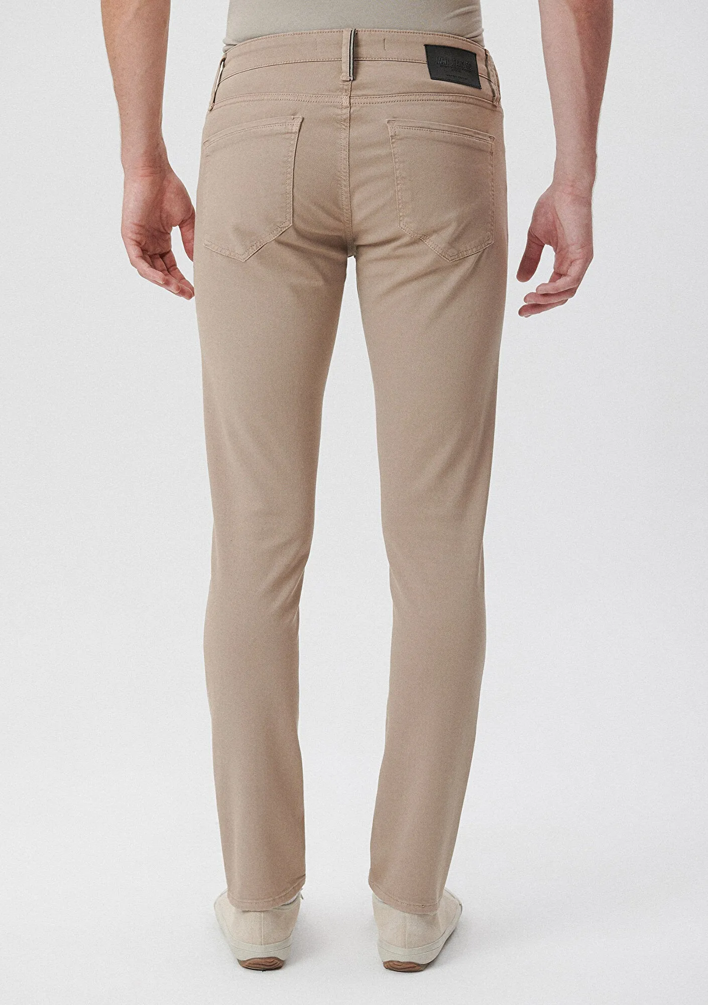 James Vintage Khaki Mavi Black Gabardine Pants