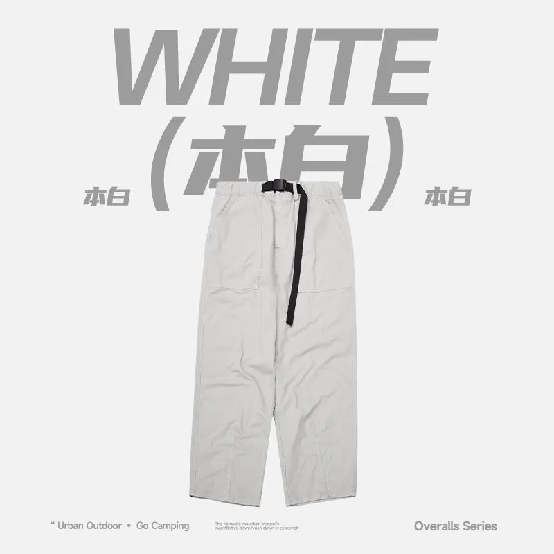 Japanese Fashion Brand Loose Tooling Wide Leg Pants 2023 Autumn And Winter New Fashion Brand Men's Tooling Pants