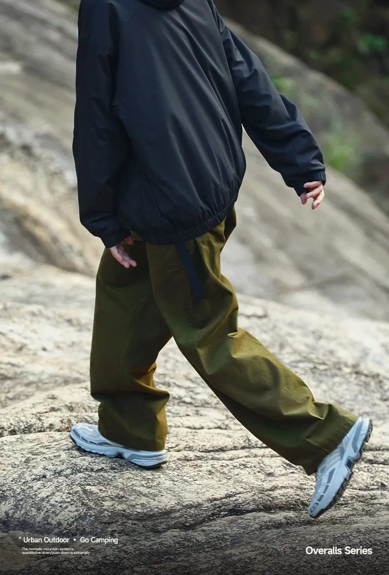 Japanese Fashion Brand Loose Tooling Wide Leg Pants 2023 Autumn And Winter New Fashion Brand Men's Tooling Pants