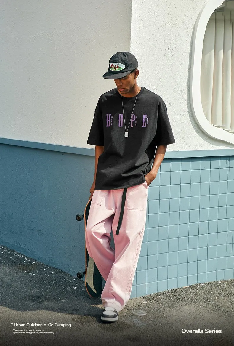 Japanese Fashion Brand Loose Tooling Wide Leg Pants 2023 Autumn And Winter New Fashion Brand Men's Tooling Pants