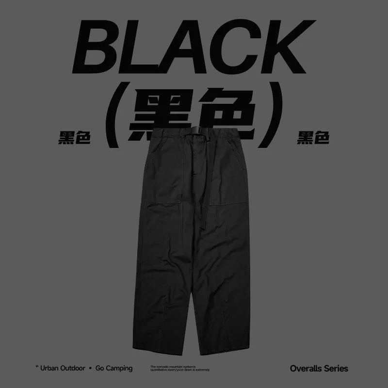 Japanese Fashion Brand Loose Tooling Wide Leg Pants 2023 Autumn And Winter New Fashion Brand Men's Tooling Pants