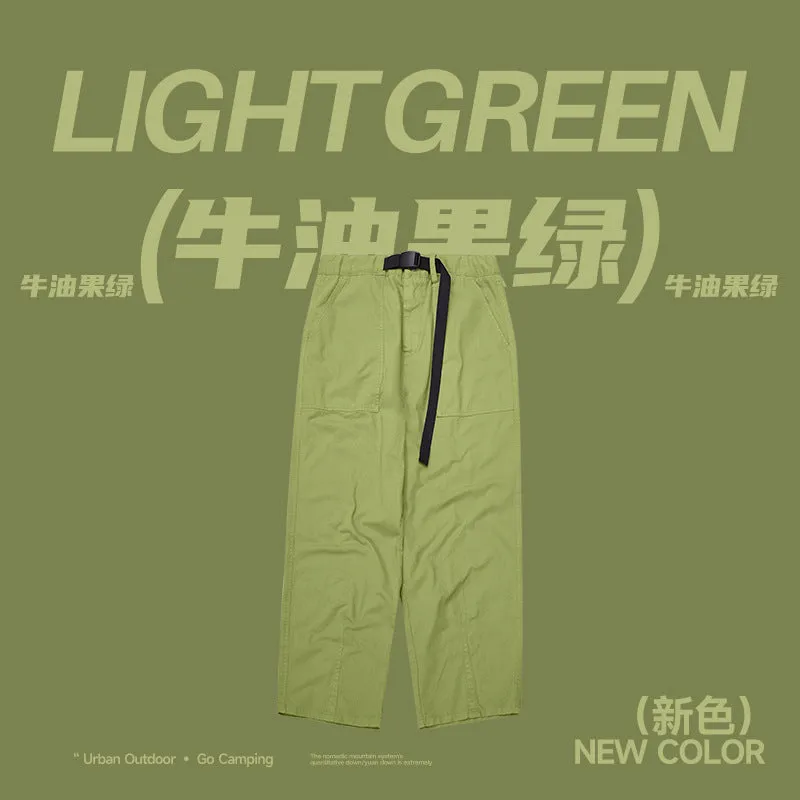 Japanese Fashion Brand Loose Tooling Wide Leg Pants 2023 Autumn And Winter New Fashion Brand Men's Tooling Pants
