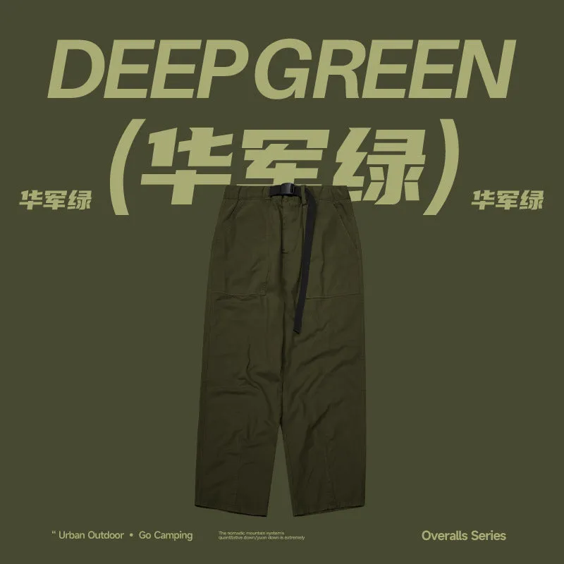 Japanese Fashion Brand Loose Tooling Wide Leg Pants 2023 Autumn And Winter New Fashion Brand Men's Tooling Pants