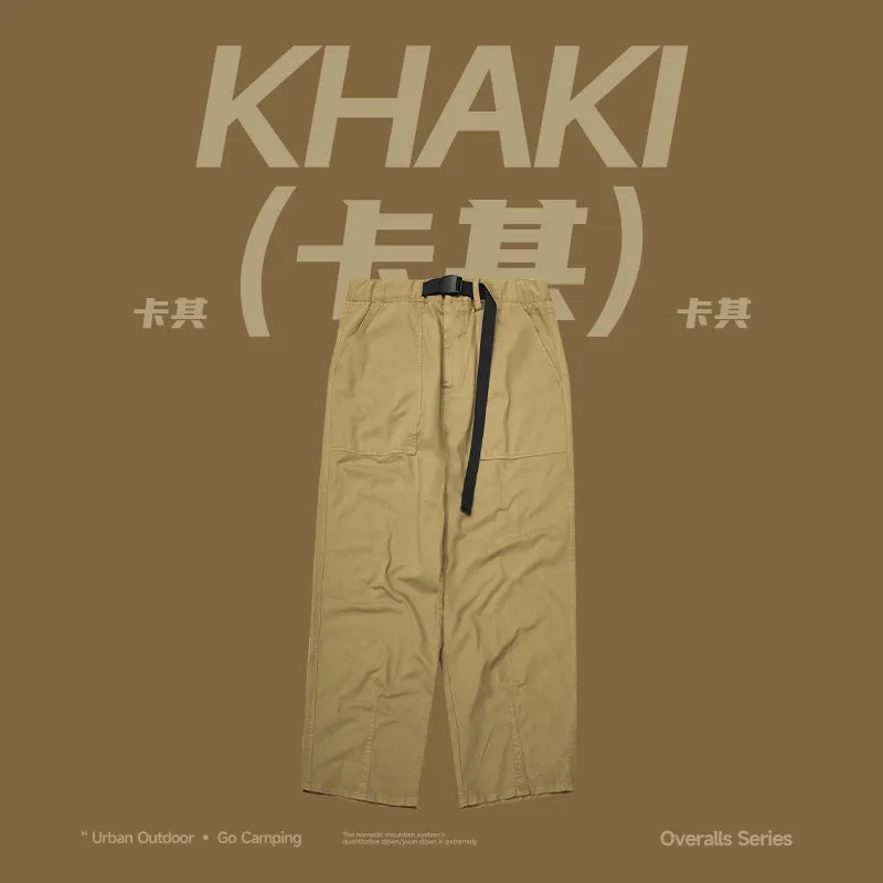 Japanese Fashion Brand Loose Tooling Wide Leg Pants 2023 Autumn And Winter New Fashion Brand Men's Tooling Pants