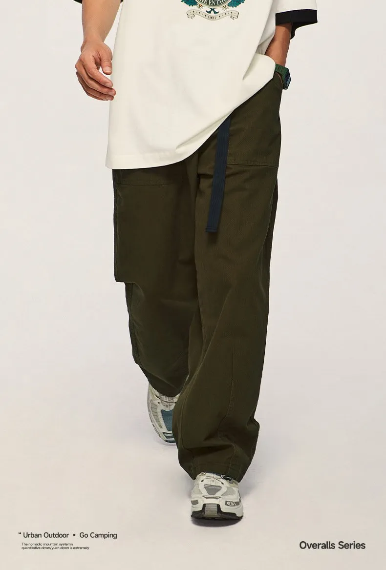 Japanese Fashion Brand Loose Tooling Wide Leg Pants 2023 Autumn And Winter New Fashion Brand Men's Tooling Pants