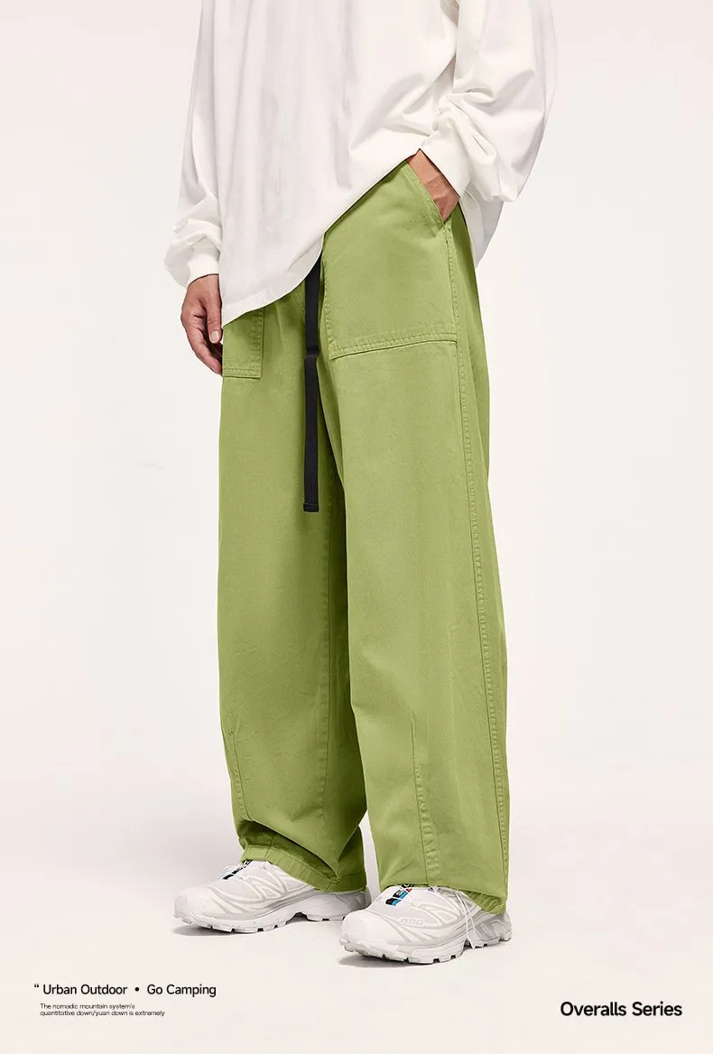 Japanese Fashion Brand Loose Tooling Wide Leg Pants 2023 Autumn And Winter New Fashion Brand Men's Tooling Pants