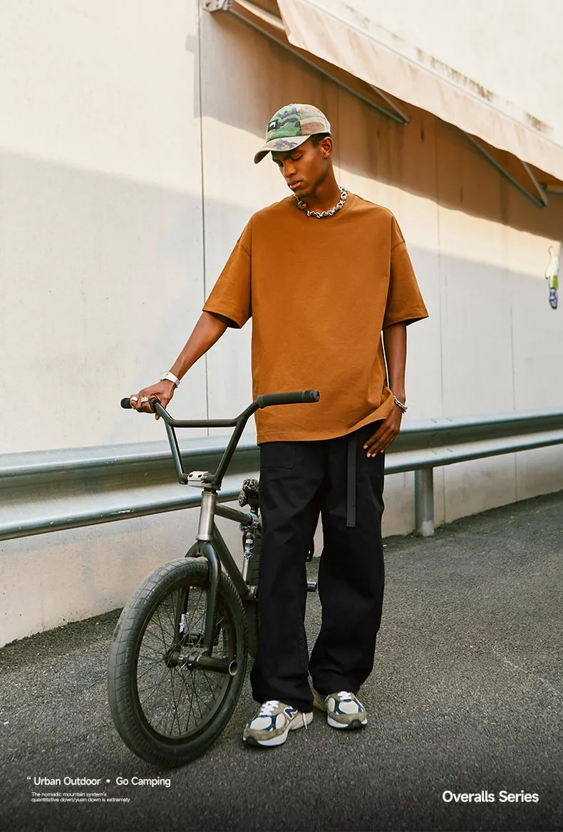Japanese Fashion Brand Loose Tooling Wide Leg Pants 2023 Autumn And Winter New Fashion Brand Men's Tooling Pants