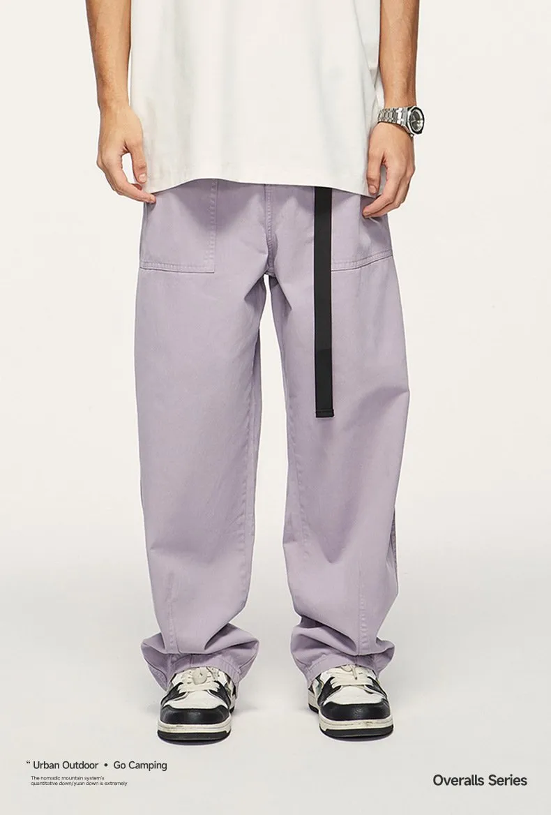 Japanese Fashion Brand Loose Tooling Wide Leg Pants 2023 Autumn And Winter New Fashion Brand Men's Tooling Pants