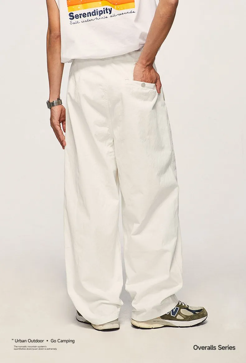 Japanese Fashion Brand Loose Tooling Wide Leg Pants 2023 Autumn And Winter New Fashion Brand Men's Tooling Pants