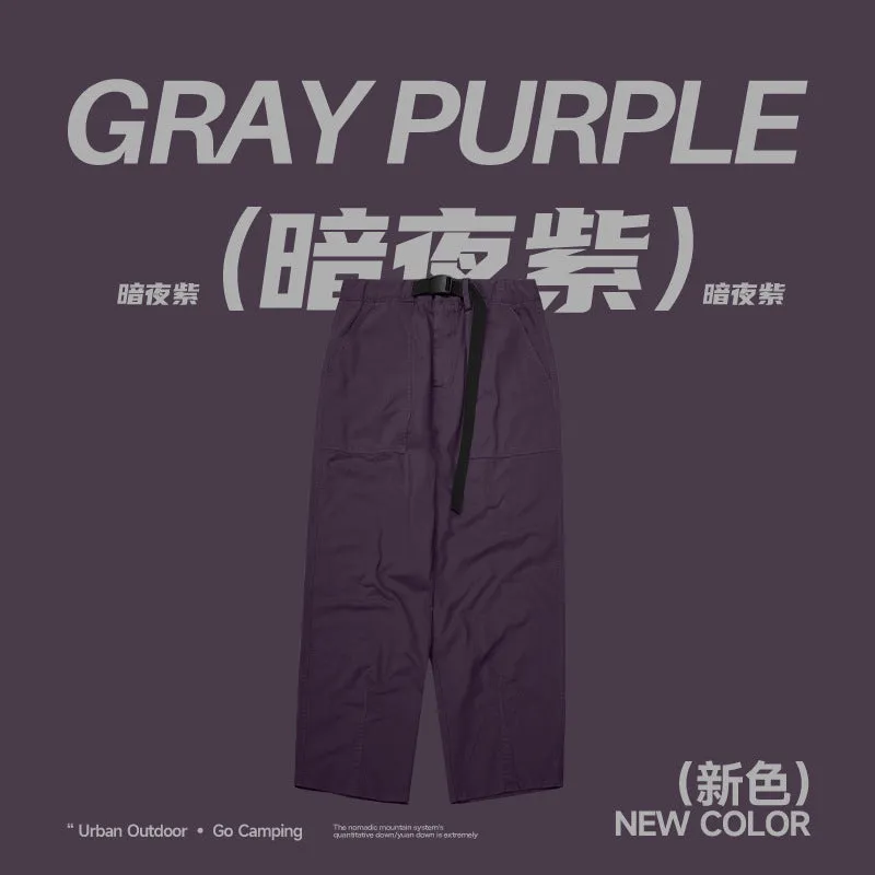 Japanese Fashion Brand Loose Tooling Wide Leg Pants 2023 Autumn And Winter New Fashion Brand Men's Tooling Pants