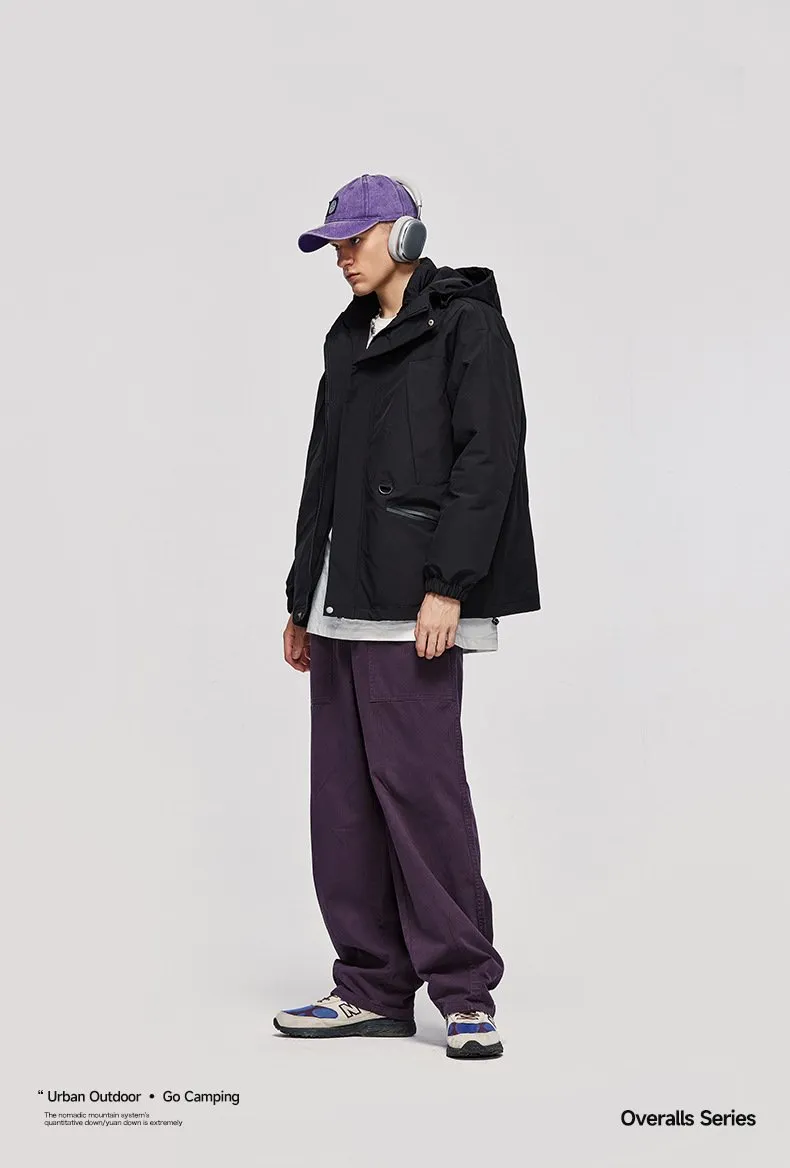 Japanese Fashion Brand Loose Tooling Wide Leg Pants 2023 Autumn And Winter New Fashion Brand Men's Tooling Pants