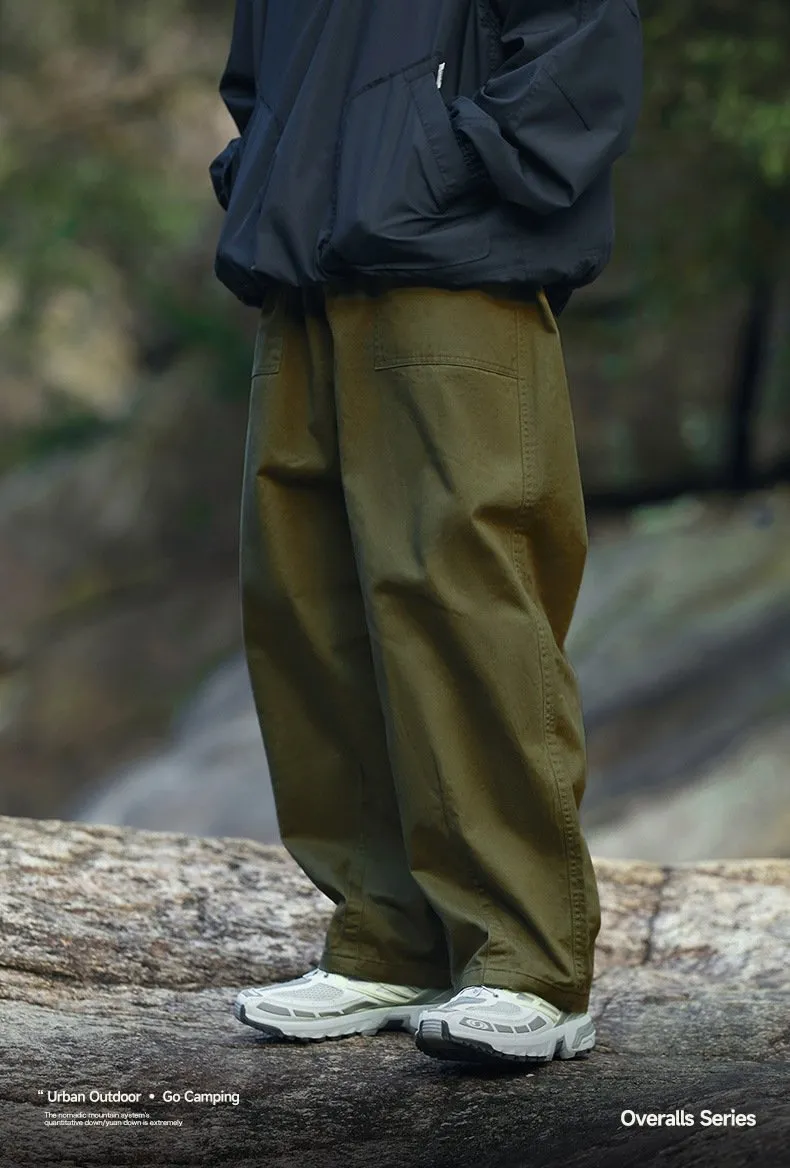 Japanese Fashion Brand Loose Tooling Wide Leg Pants 2023 Autumn And Winter New Fashion Brand Men's Tooling Pants