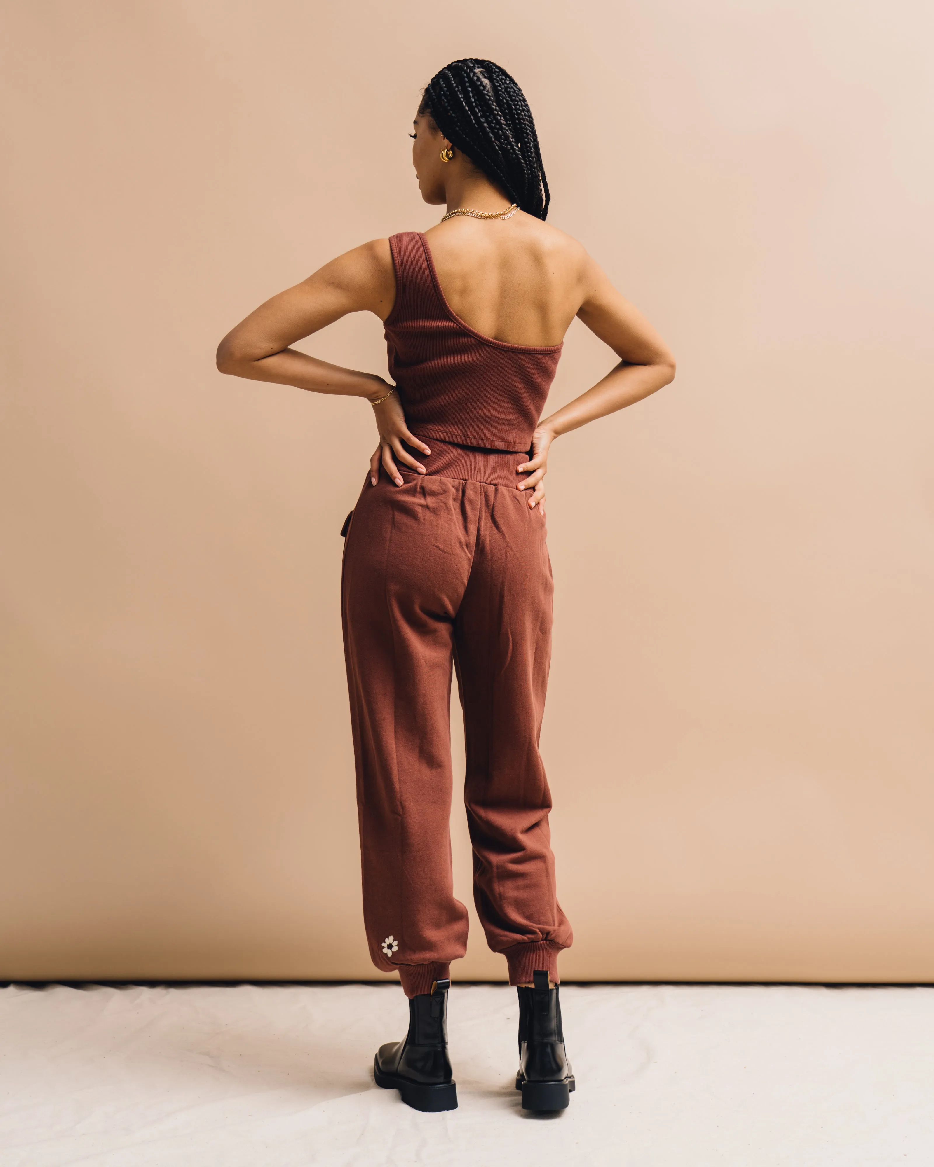Jessi Sweatpants-Cocoa