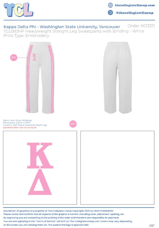 Kappa Delta Phi Washington State University, Vancouver #13311