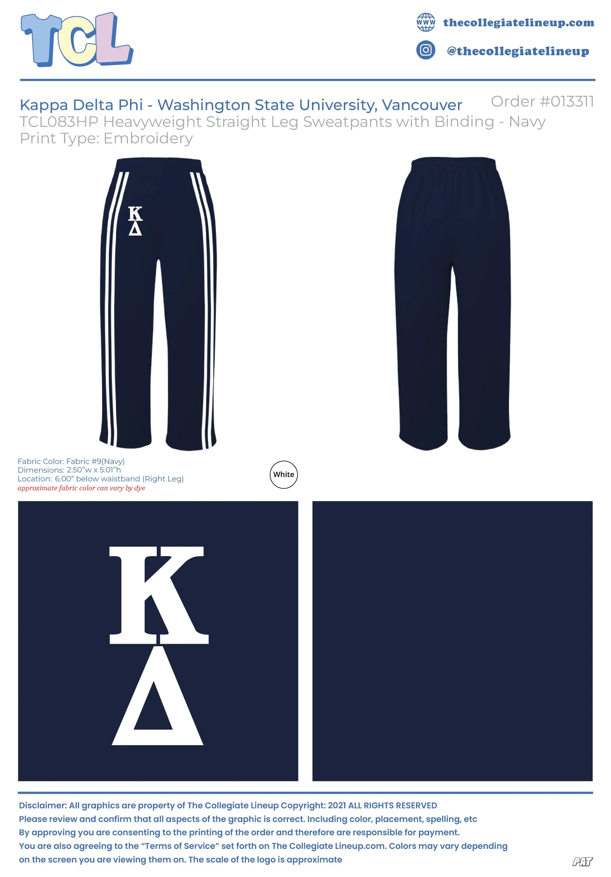 Kappa Delta Phi Washington State University, Vancouver #13311