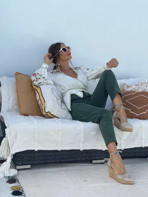 Khaki Cord Pants