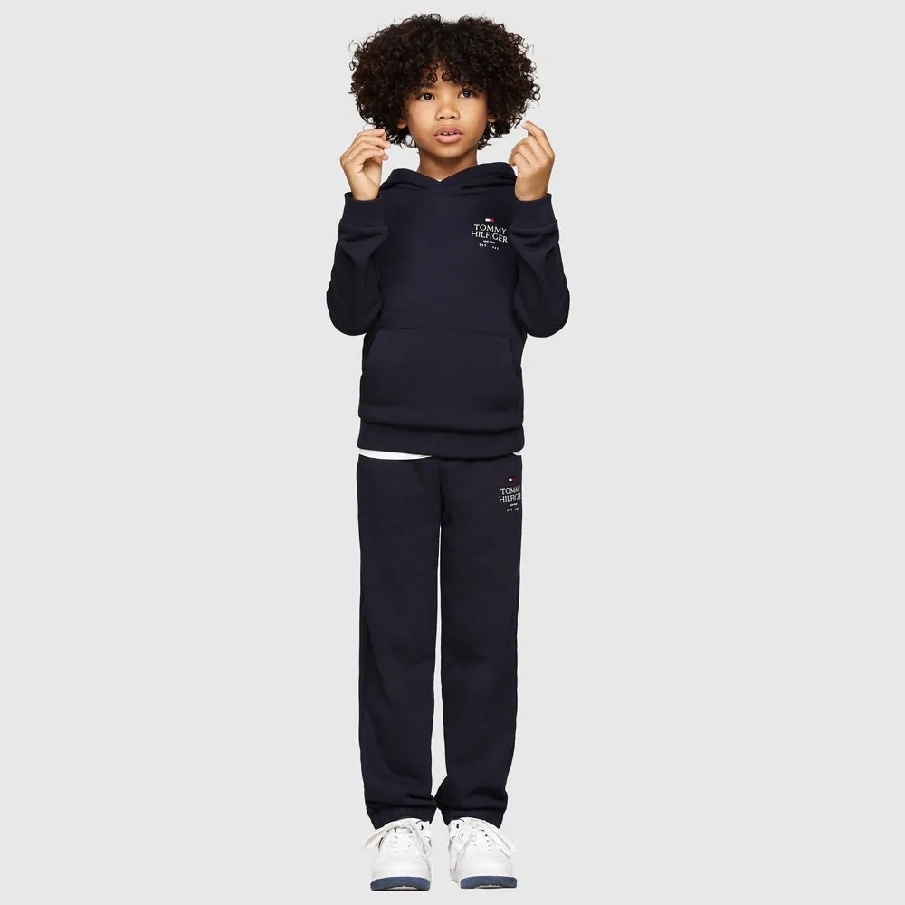 Kids Print Sweatpants - Navy