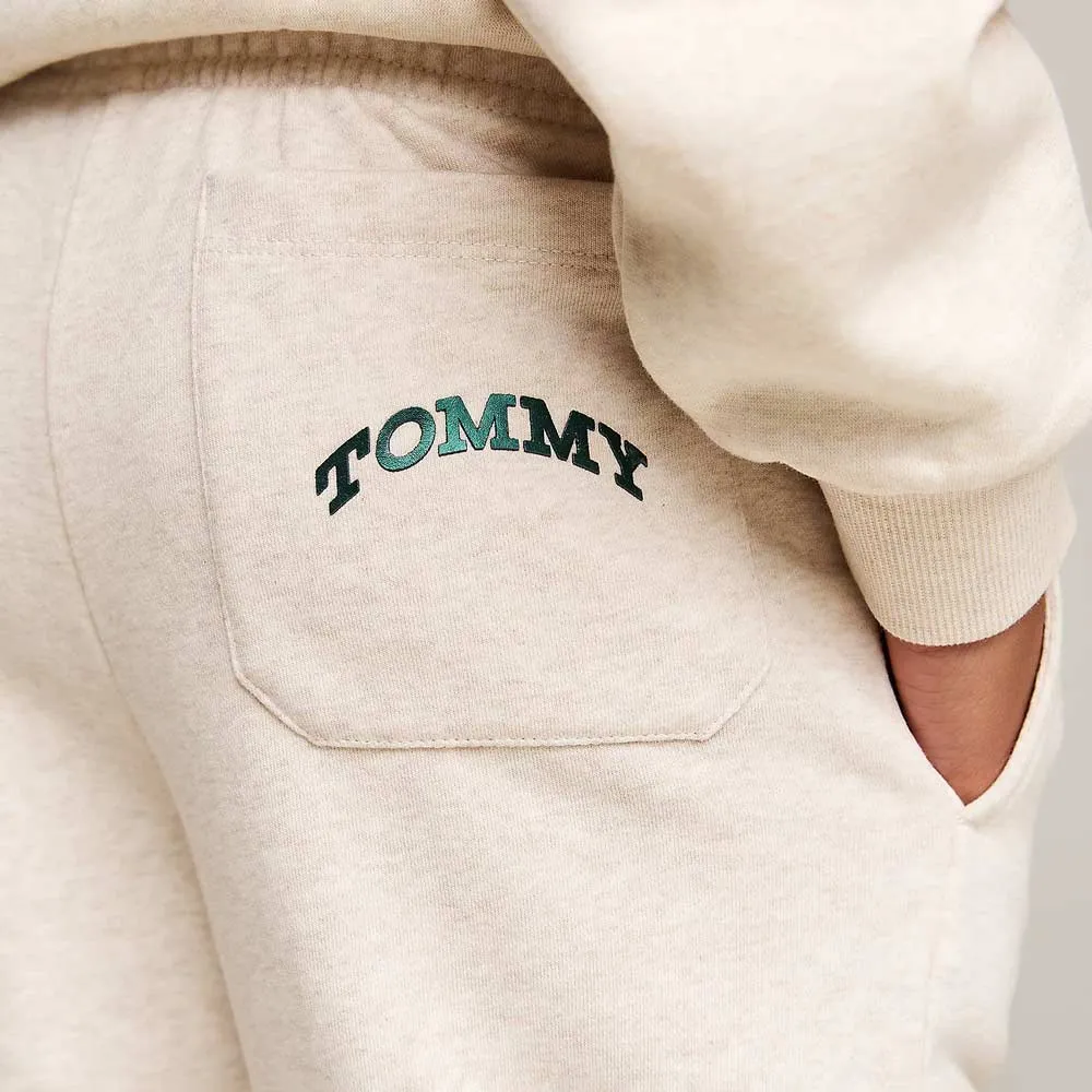 Kids Tommy Foil Sweatpants - Cream