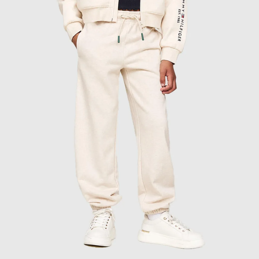 Kids Tommy Foil Sweatpants - Cream