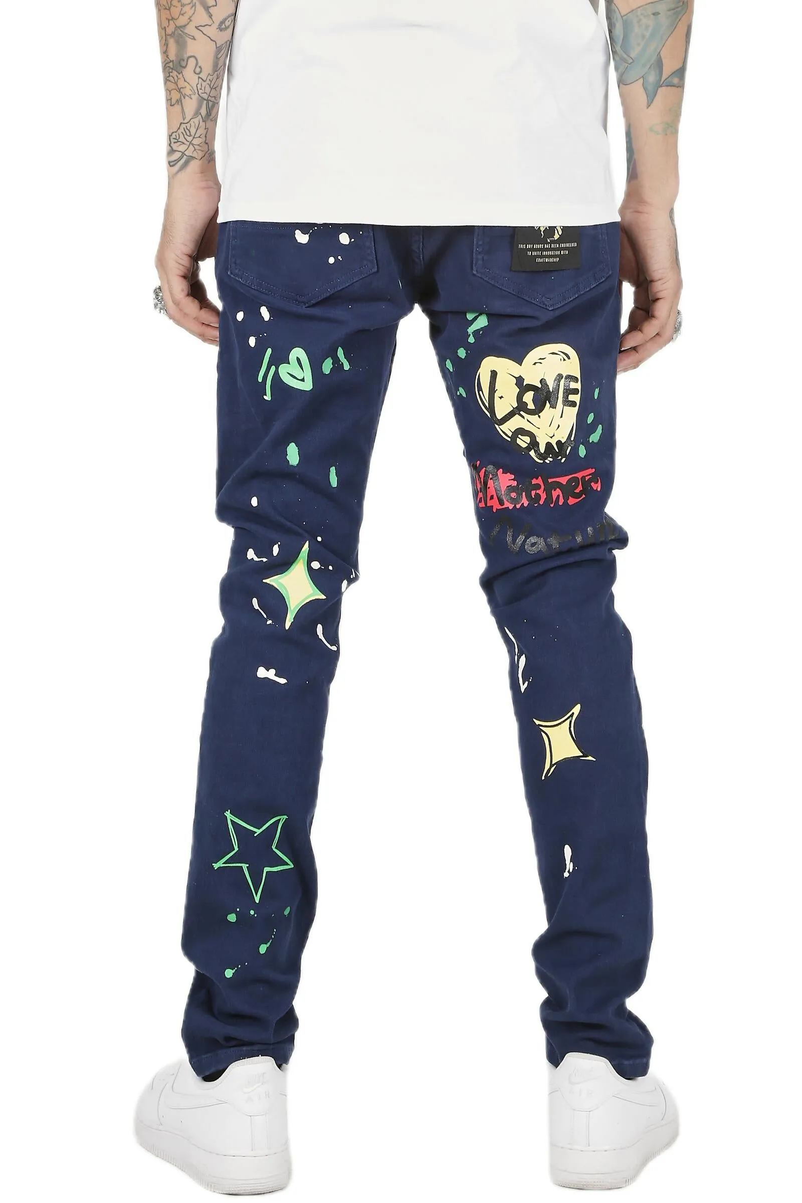 KLP-KP4430-Heavy Cargo Print Twill Pants