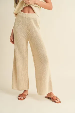Knit Crop Lounge Pants