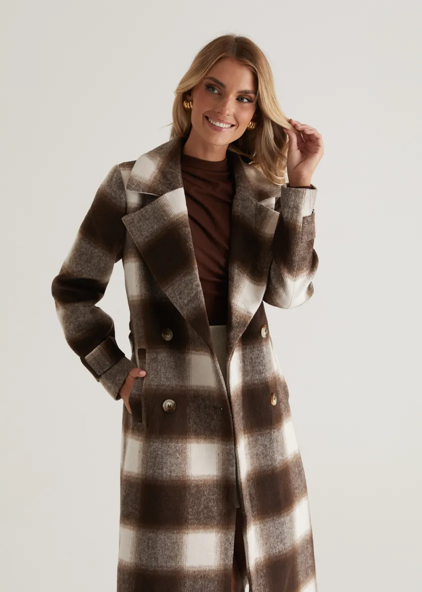 Laterro Coat - Espresso Check