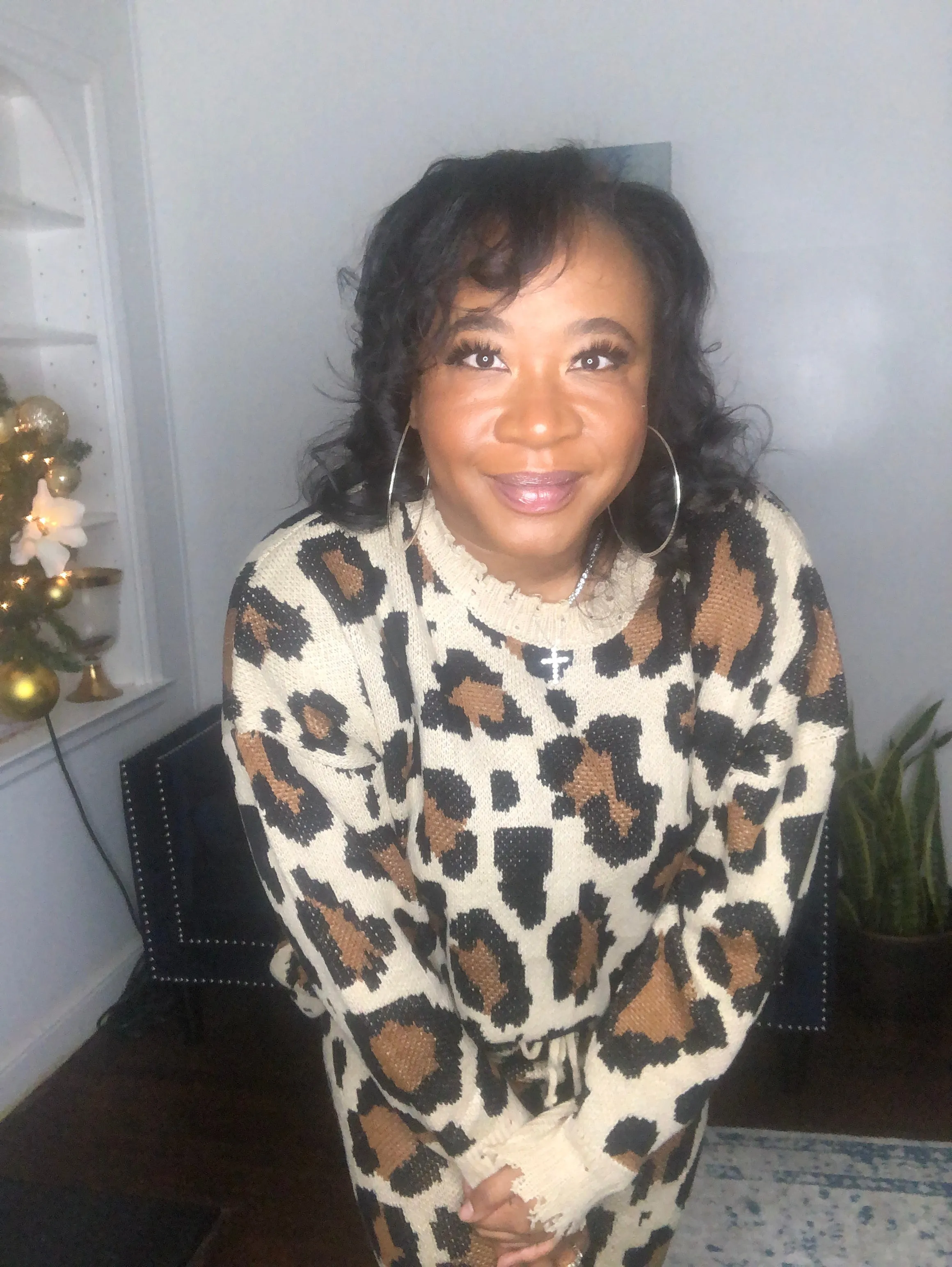Leopard Lounge Set