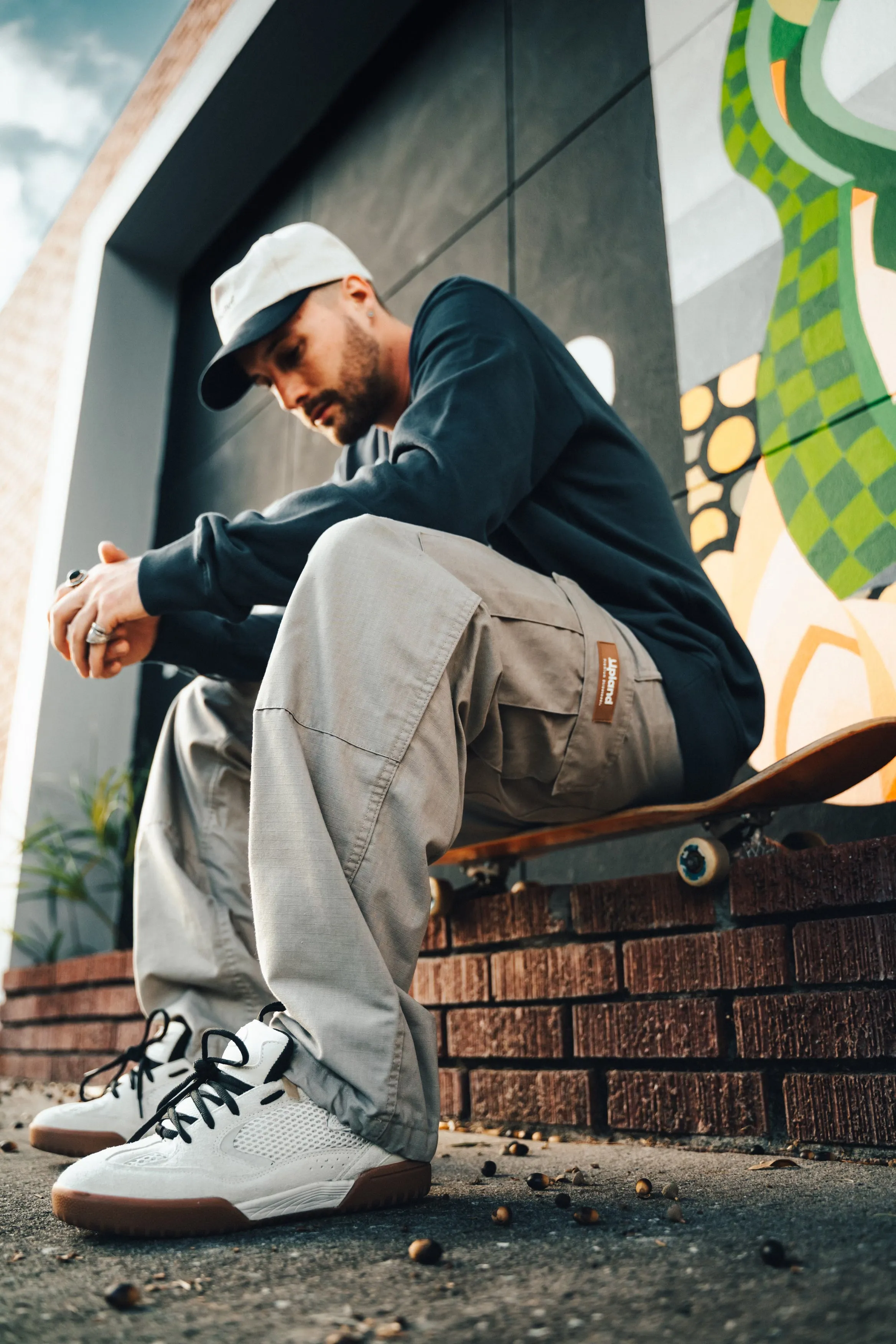 Light khaki Cargos