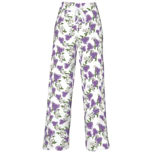 Lilac Spring Bloom Pj Pant - White Multi
