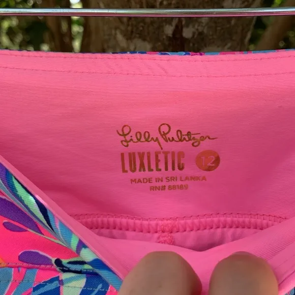 Lilly Pulitzer Michelina Mini corso Skort SIZE 12