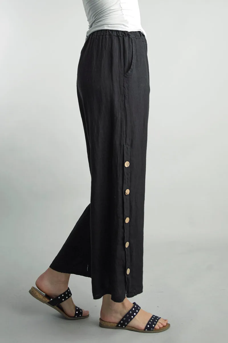 Linen Palazzo Pants