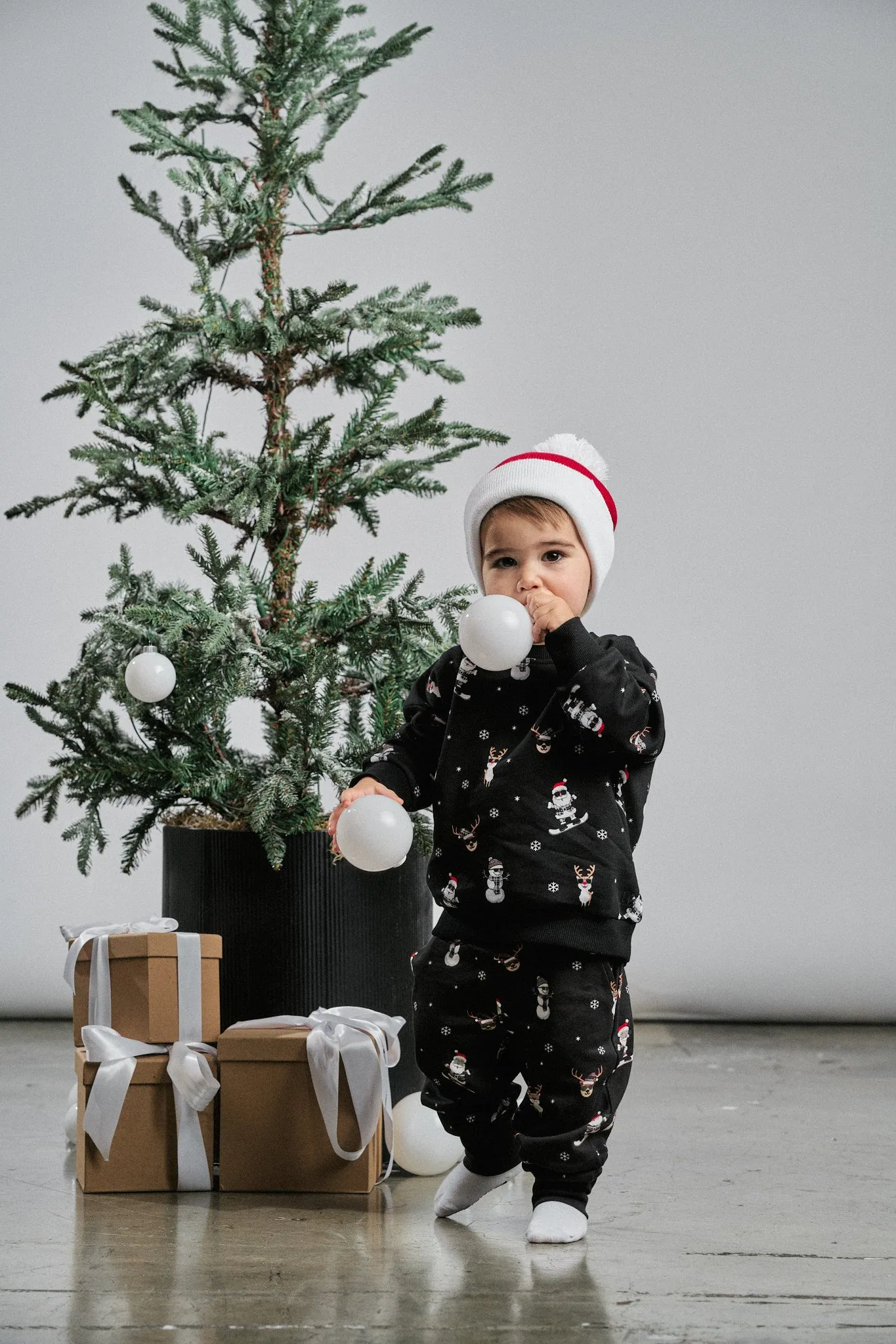 Little Bipsy Lounge Jogger - Santa and Friends