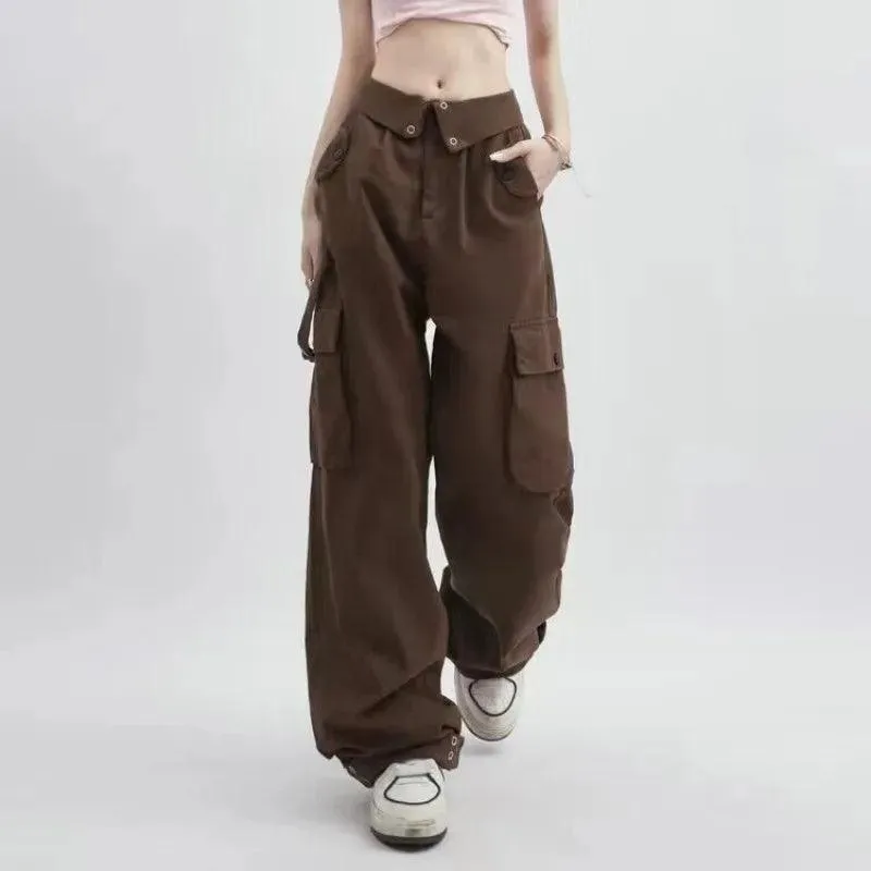 Long Sleeved Knitwear Cargo Pants Matching Set